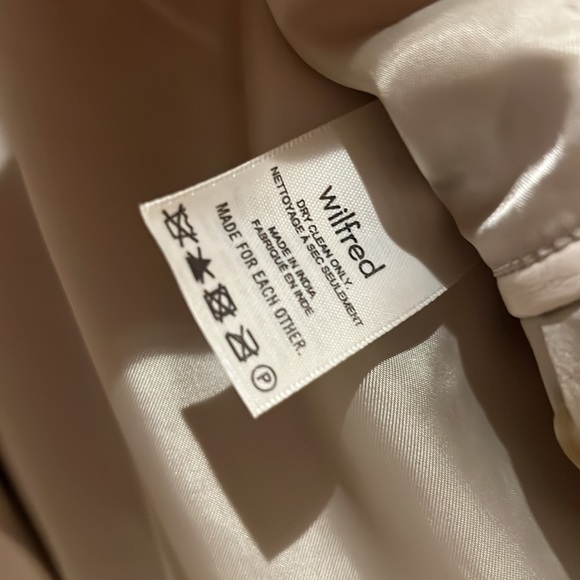 Aritzia Wilfred Memories Blazer Taupe Size Small - Picture 7 of 7